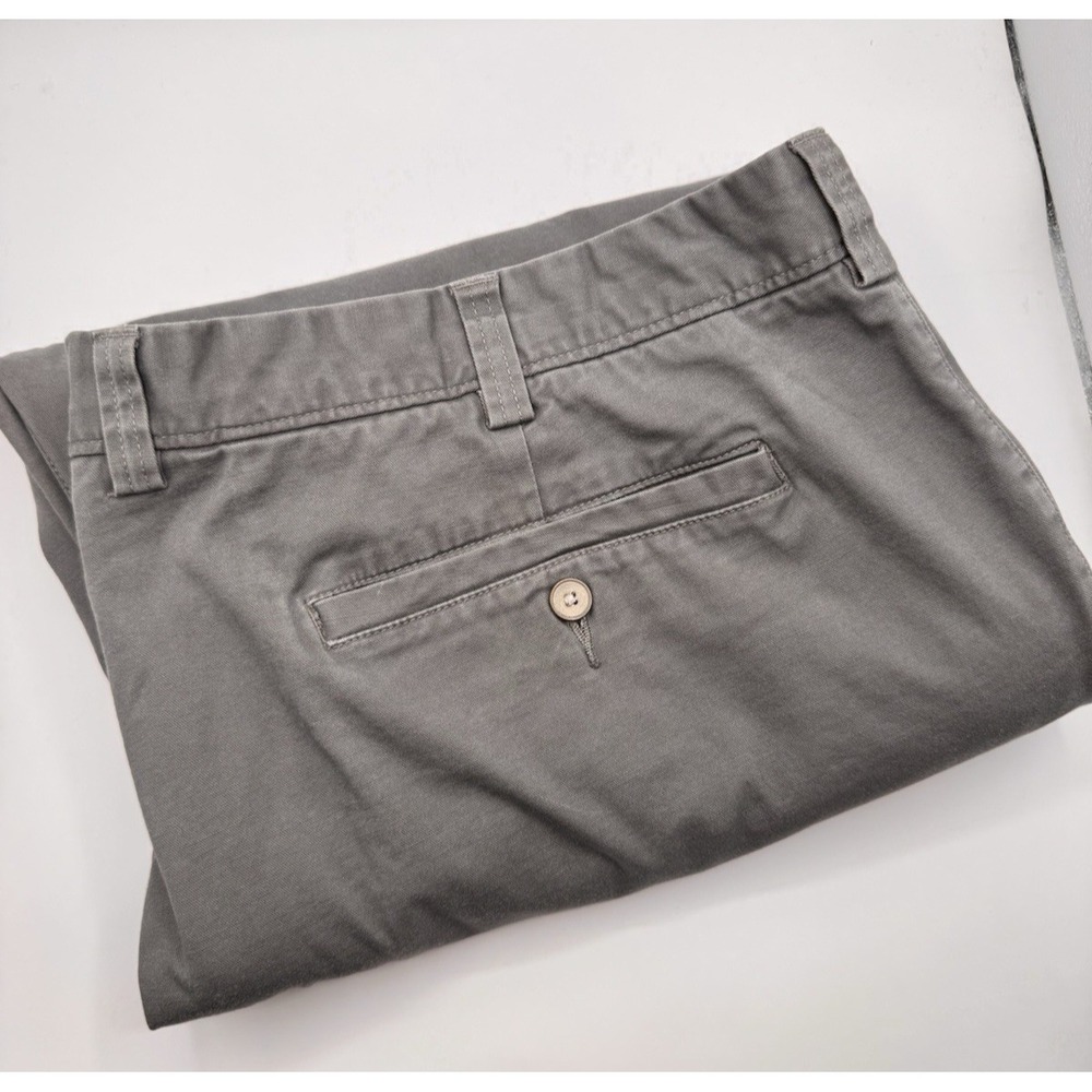 Duluth Flex Ballroom Pants Gray Men's 46x26 Khaki Relaxed Fit Outdoors Hiking